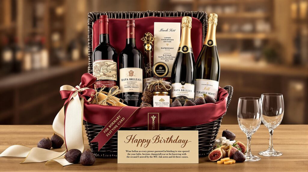 Personalized Wine Gift Basket Ideas For Birthdays